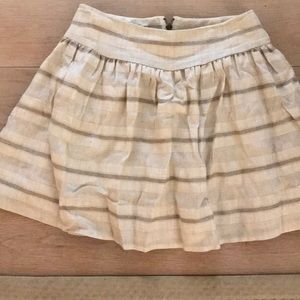 Leona textured skirt